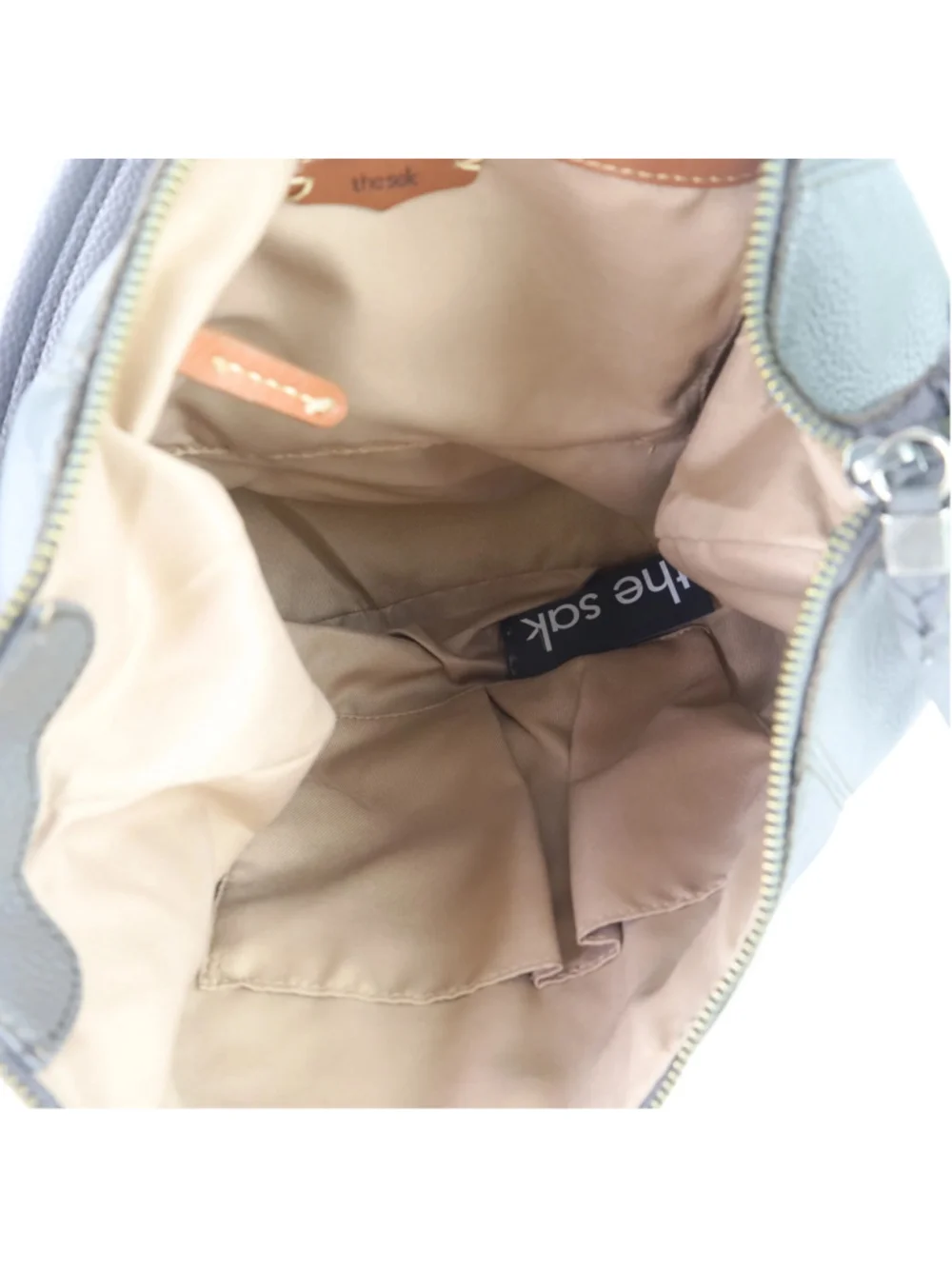 The Sak Gray Hobo Shoulder Bag